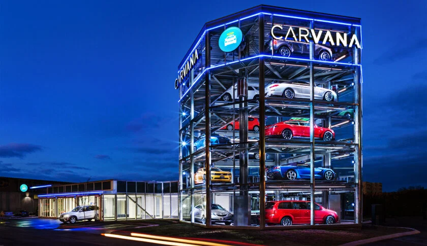 Carvana car vending machine commercial project
